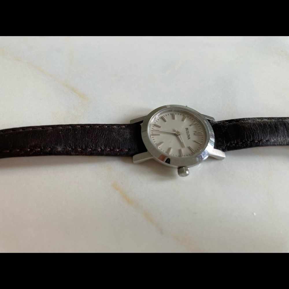 BULOVA AUTHENTIC Silver Woman's Watch